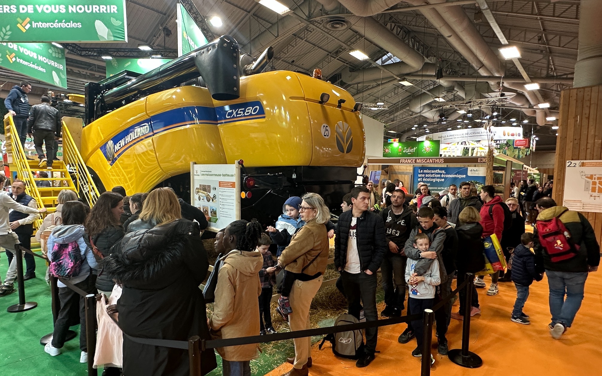 Au Salon de l’agriculture à Paris, Intercéréales bat la campagne depuis plusieurs années auprès du grand public
