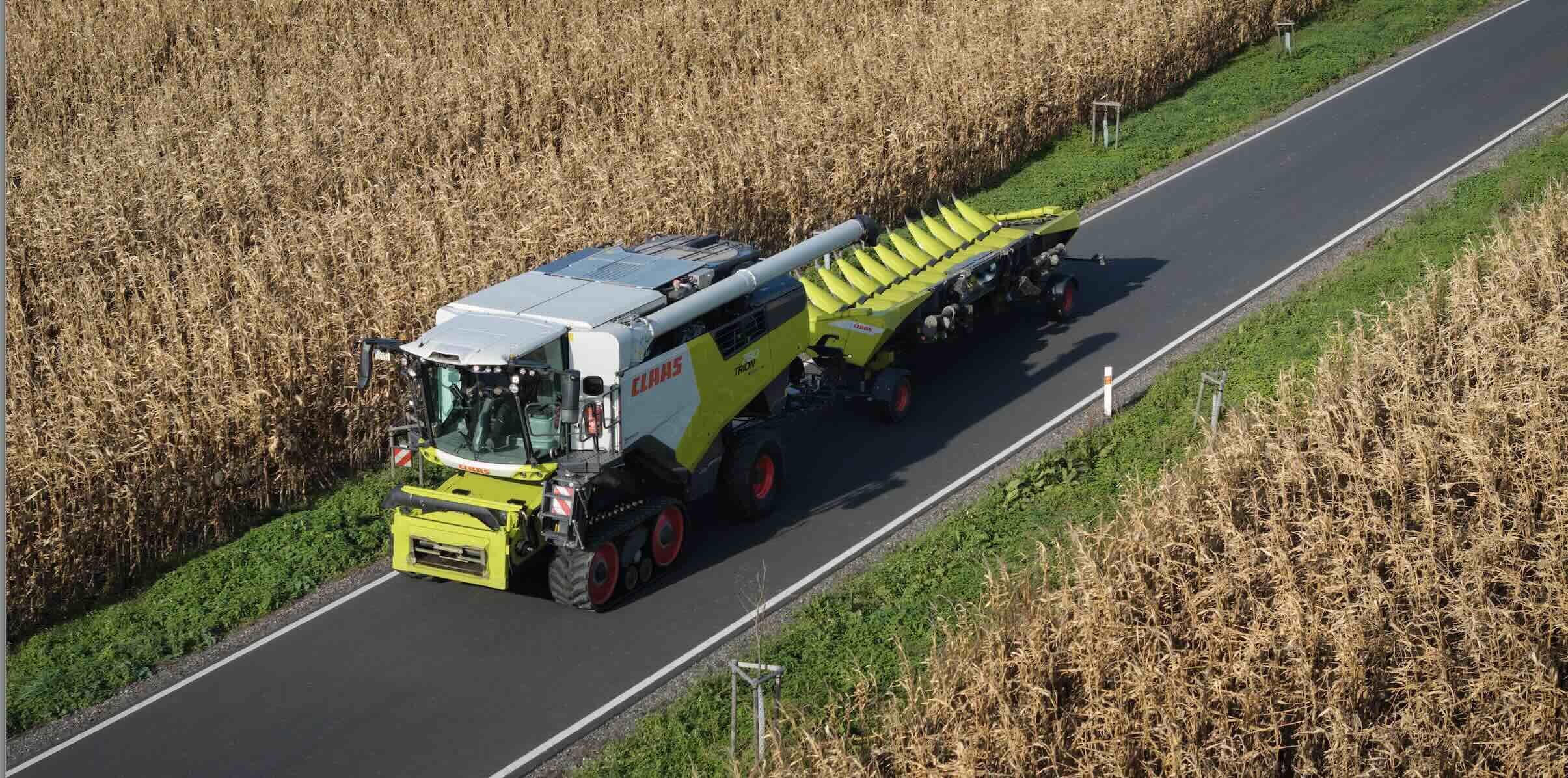 Sur route, la Trion 760 est homologuée pour une vitesse de pointe de 25 km/h à un régime moteur réduit à 1600 tr/min