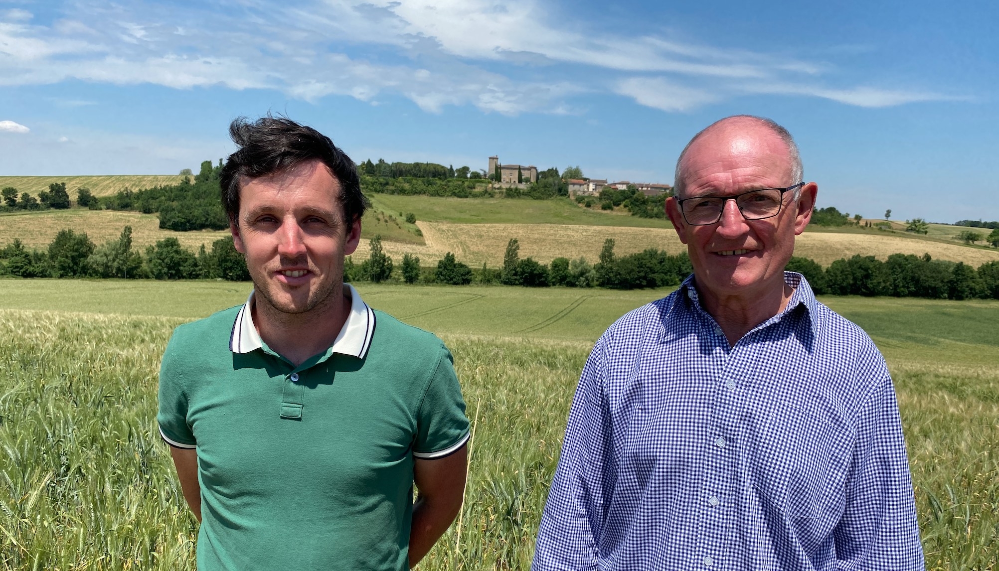 Vincent Jonquières et son père Christian