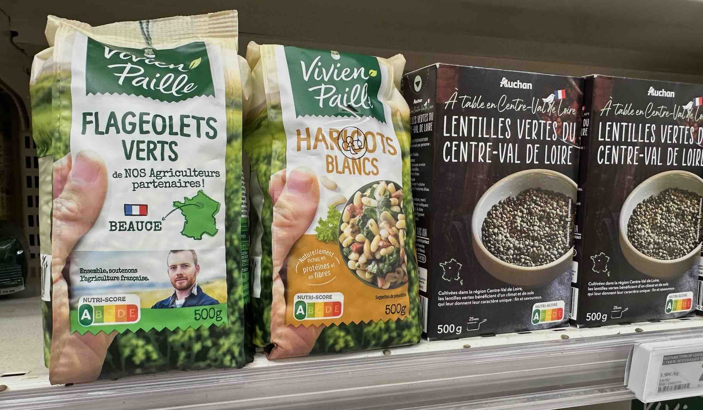 Au nom de la santé publique, le nouvel algorithme rétrograde d’un ou plusieurs crans la note de nombreux produits à forte teneur en sel ou en sucre… mais pas des haricots (Crédit photo : R. Lecocq)