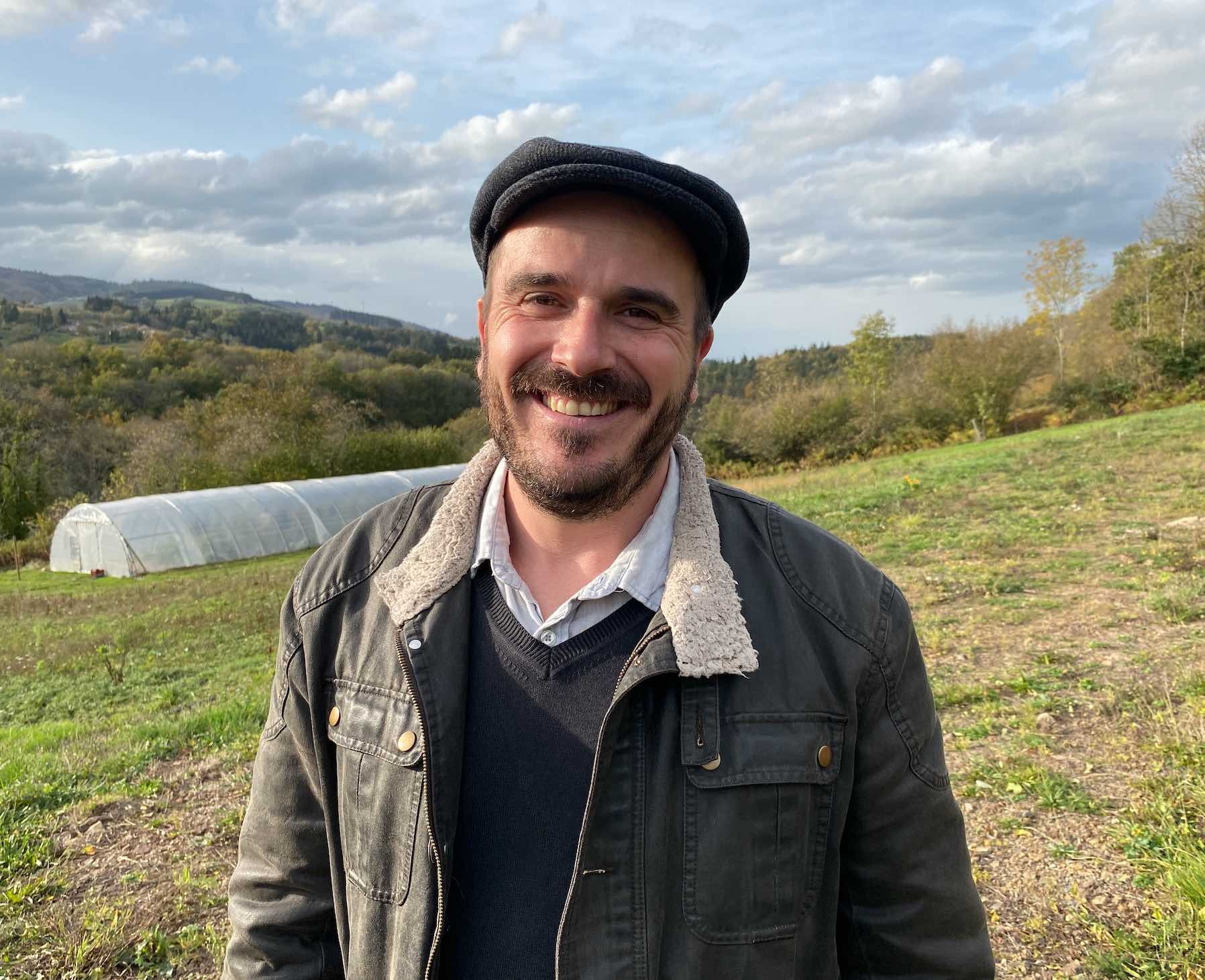 Jean-Baptiste Cavalier, animateur coordinateur national du Reneta, le Réseau national des espaces-test agricoles