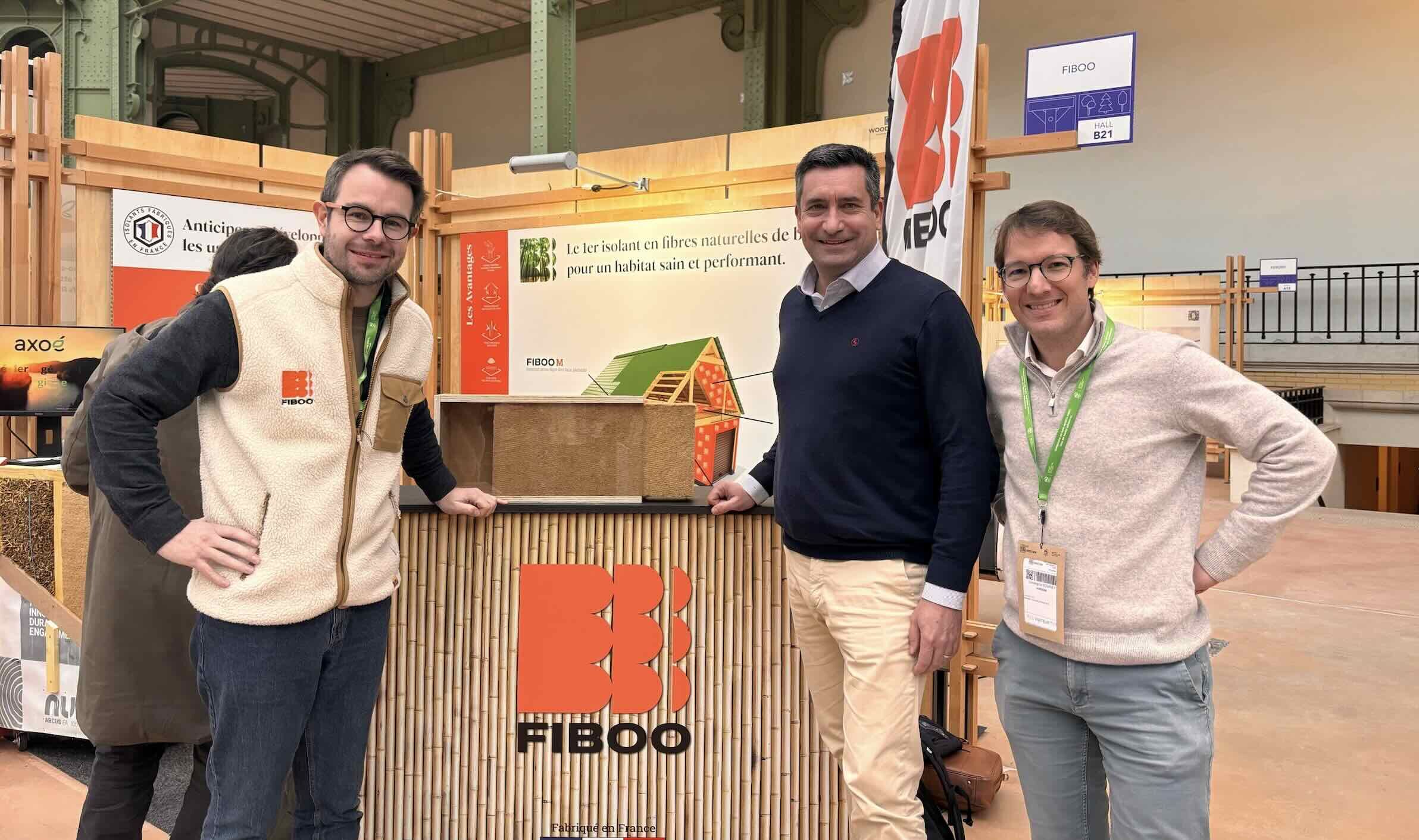 De g. à d. : Pierre Vion, co-fondateur et PDG de Fiboo, Antoine Dalle, fondateur et président de Dalle Consulting, partenaire d'Horizom, et Christophe Downey, président et co-fondateur d’Horizom