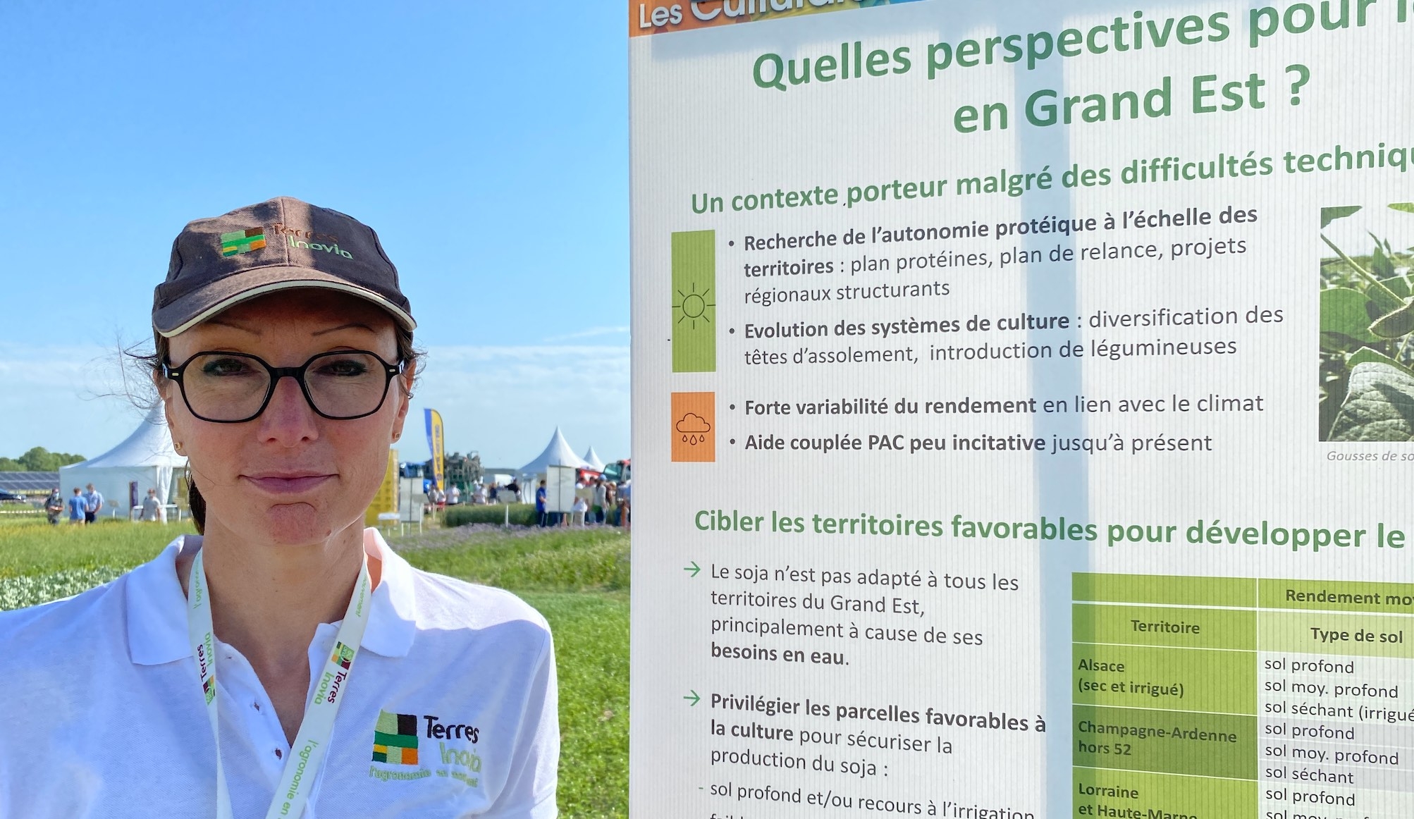 Aurore Baillet, ingénieure développement à Terres Inovia : « L’idée de la coopération, c’est d’offrir des solutions agronomiques aux céréaliers par l’introduction de nouvelles cultures tout en leur garantissant un débouché auprès des éleveurs »