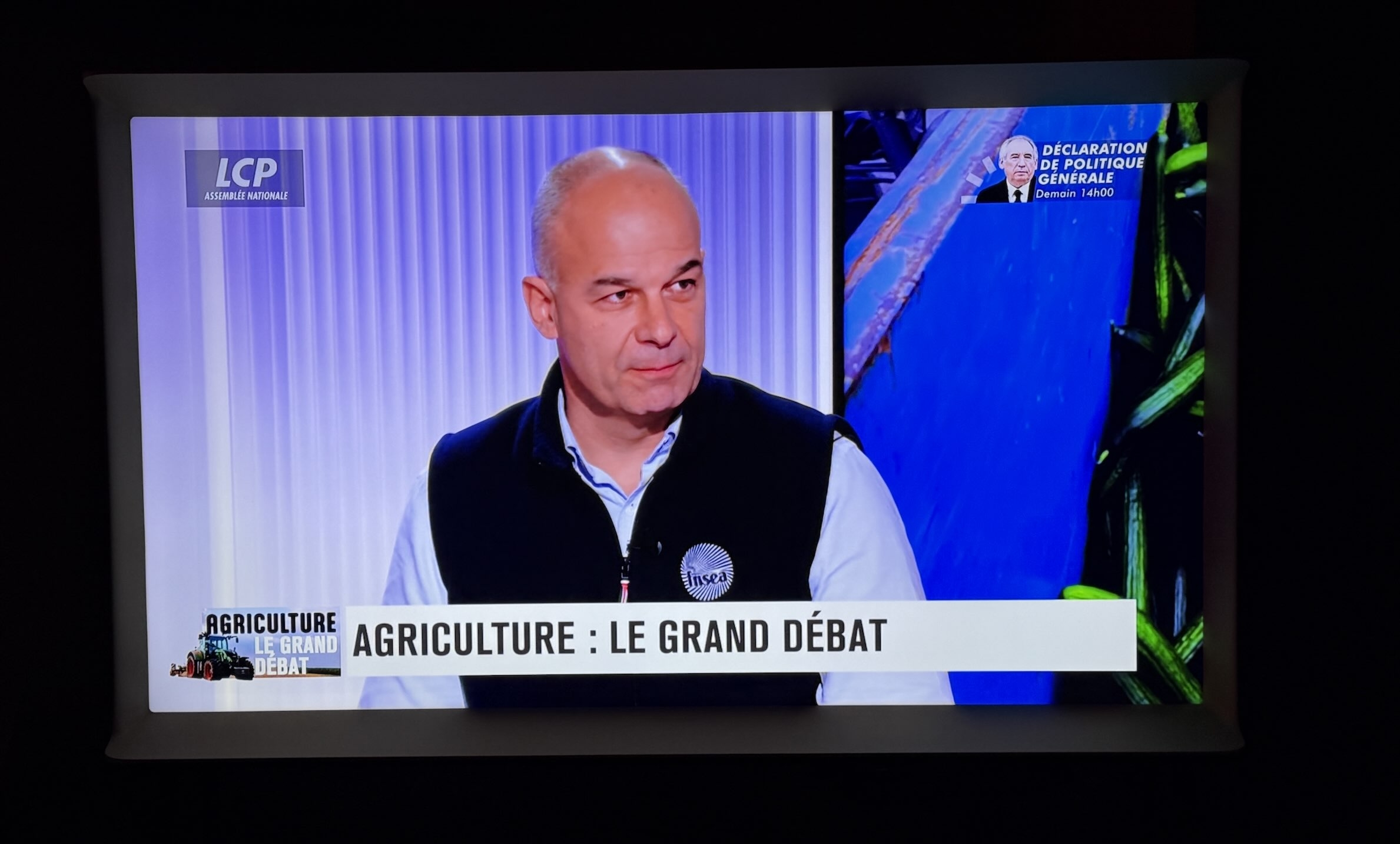 Arnaud Rousseau, président de la FNSEA © LCP-Assemblée nationale