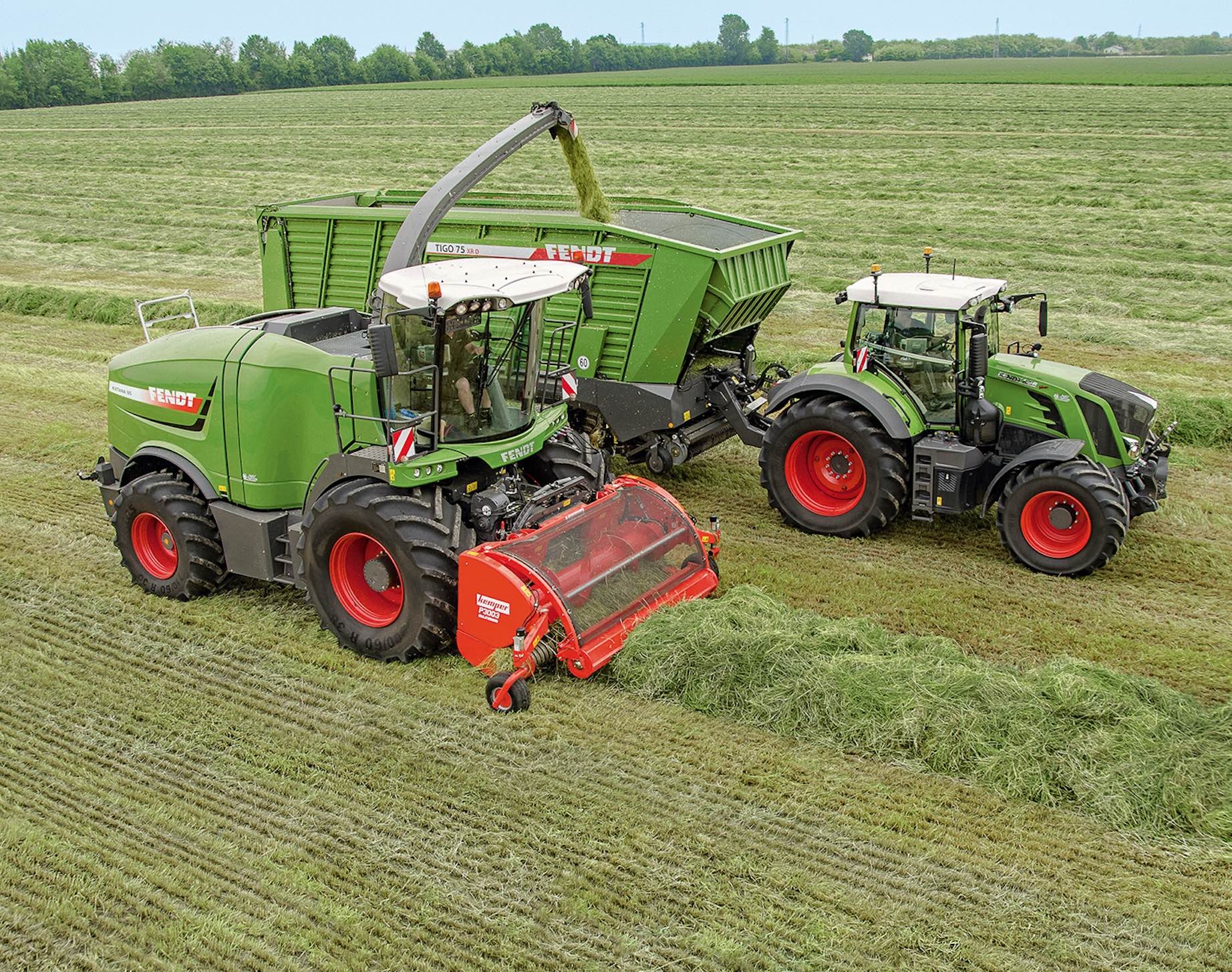 Fendt, un constructeur très apprécié des distributeurs, en France et en Europe (Crédit photo : Fendt)