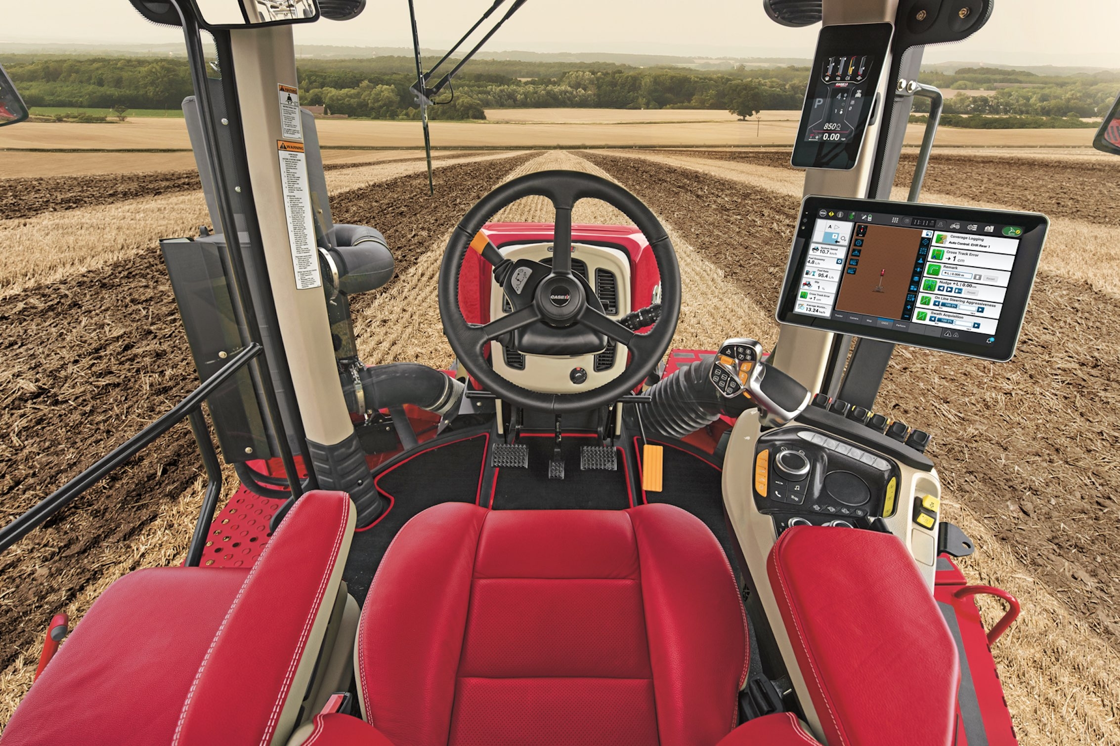 La nouvelle cabine des Quadtrac et Steiger Case IH (Crédit photo Case IH)