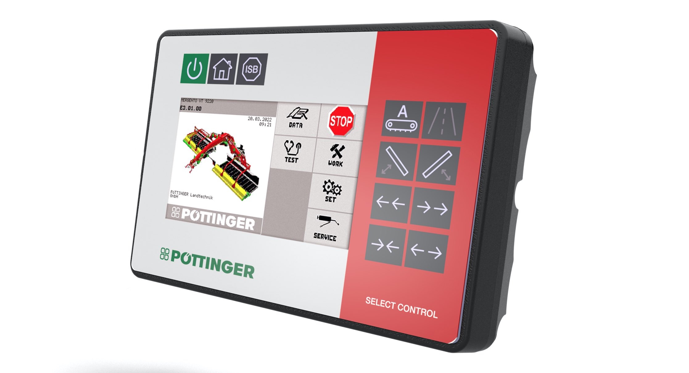 Le nouveau terminal Select Control bénéficie d'un design facilitant son utilisation