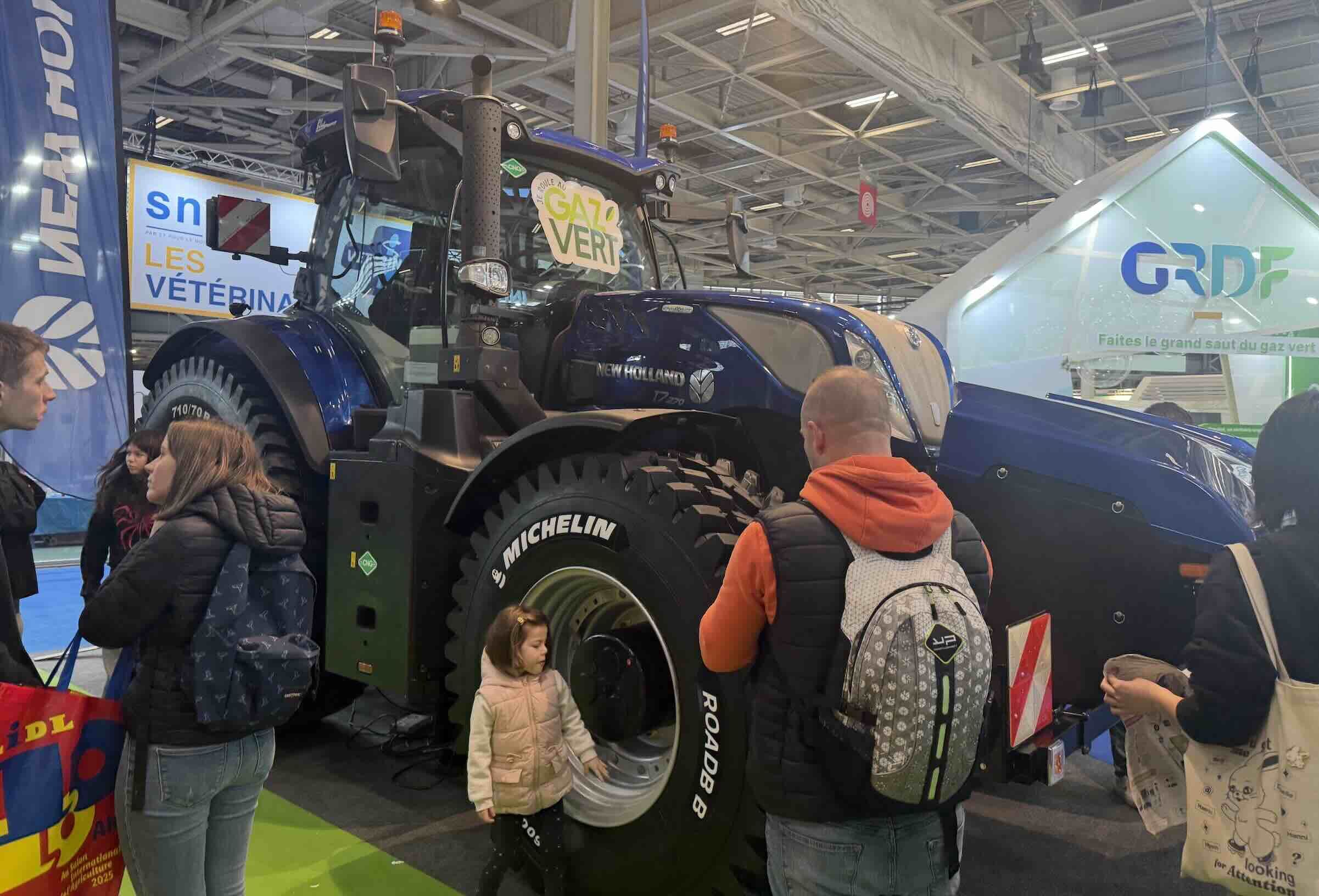 Le T7.270 Methane Power au Salon de l’agriculture 2025