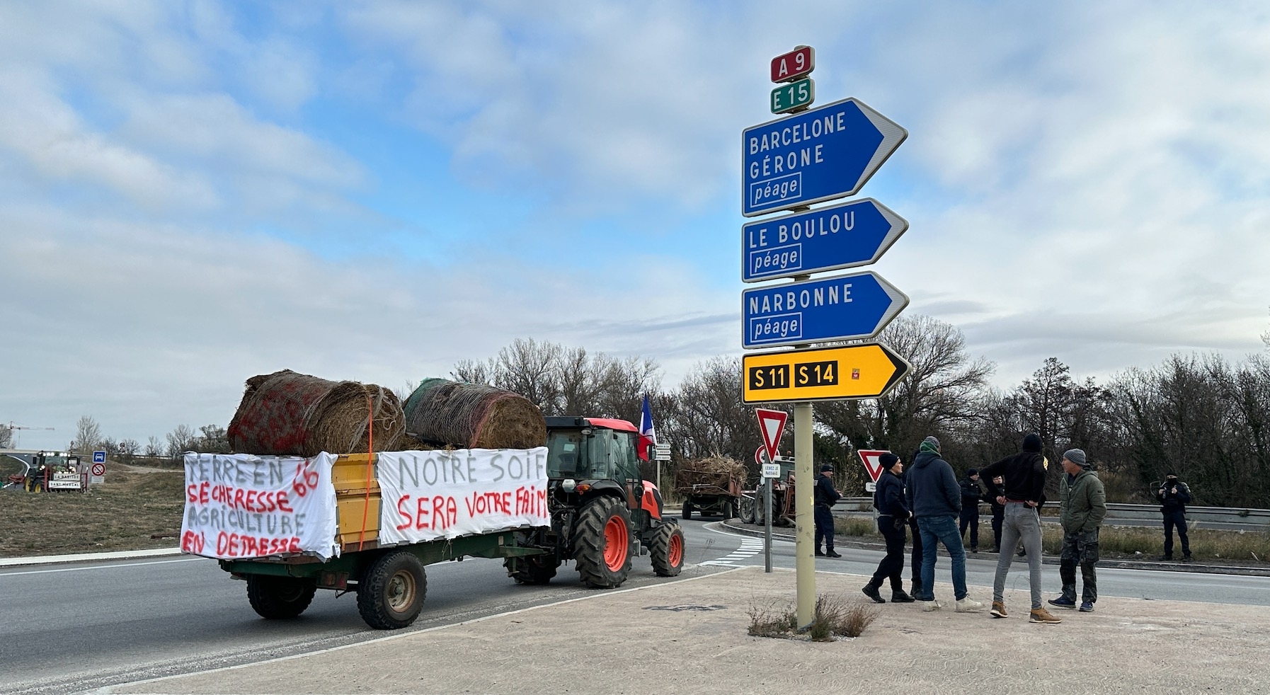 A Perpignan, préfecture des Pyrénées-Orientales, il est tombé 238 mm en 2023, l’équivalent de la pluviométrie de Marrakech (Maroc)