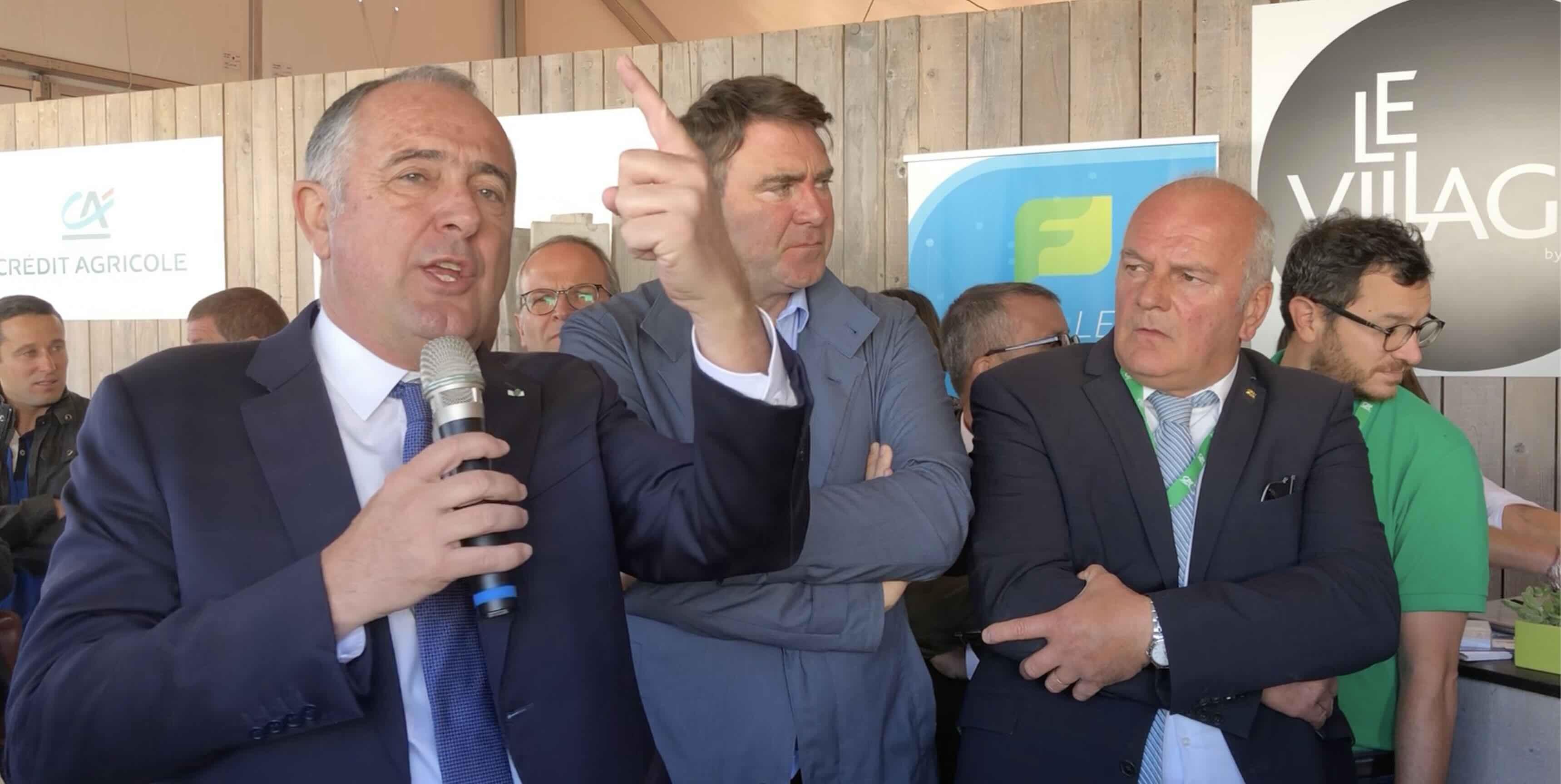 Natif de Bourg-de-Péage (Drôme), Didier Guillaume avait été président du Conseil général de la Drôme entre avril 2004 et avril 2014 (Crédit photo : R. Lecocq)