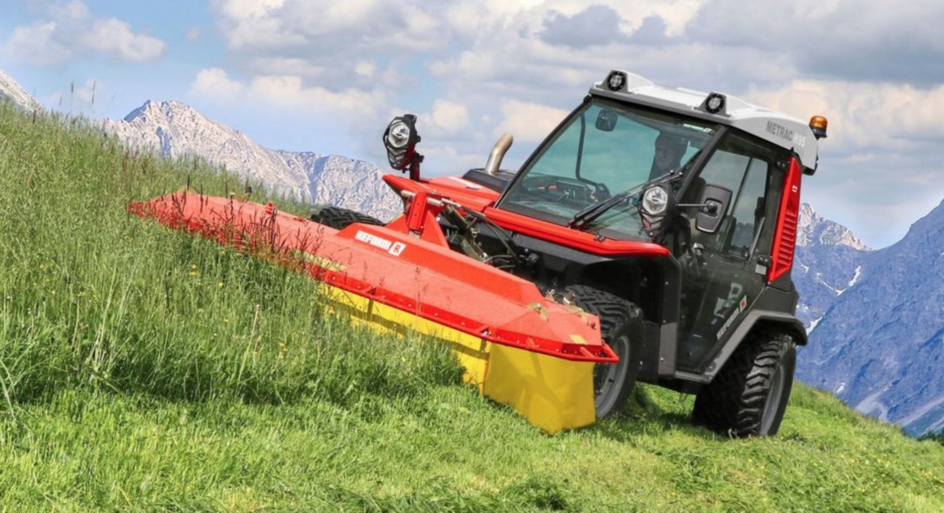 Reform est un constructeur autrichien spécialisé dans la fabrication de tracteurs et de véhicules de montagne (Crédit photo : Reform)