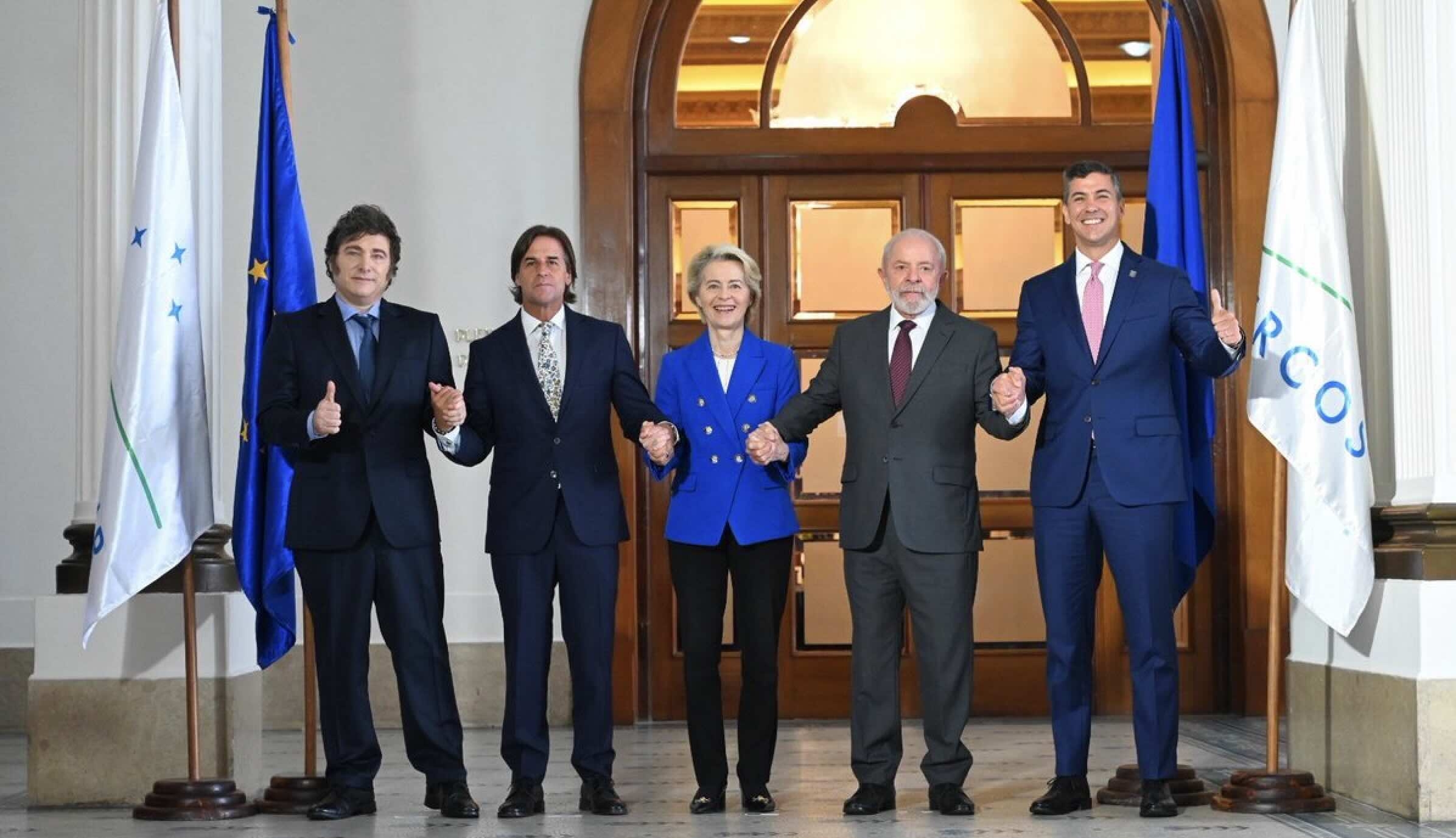 Le 6 décembre à Montevideo (Uruguay), les pays du Mercosur et l’UE finalisent un accord de libre-échange initié en 1999 © X
