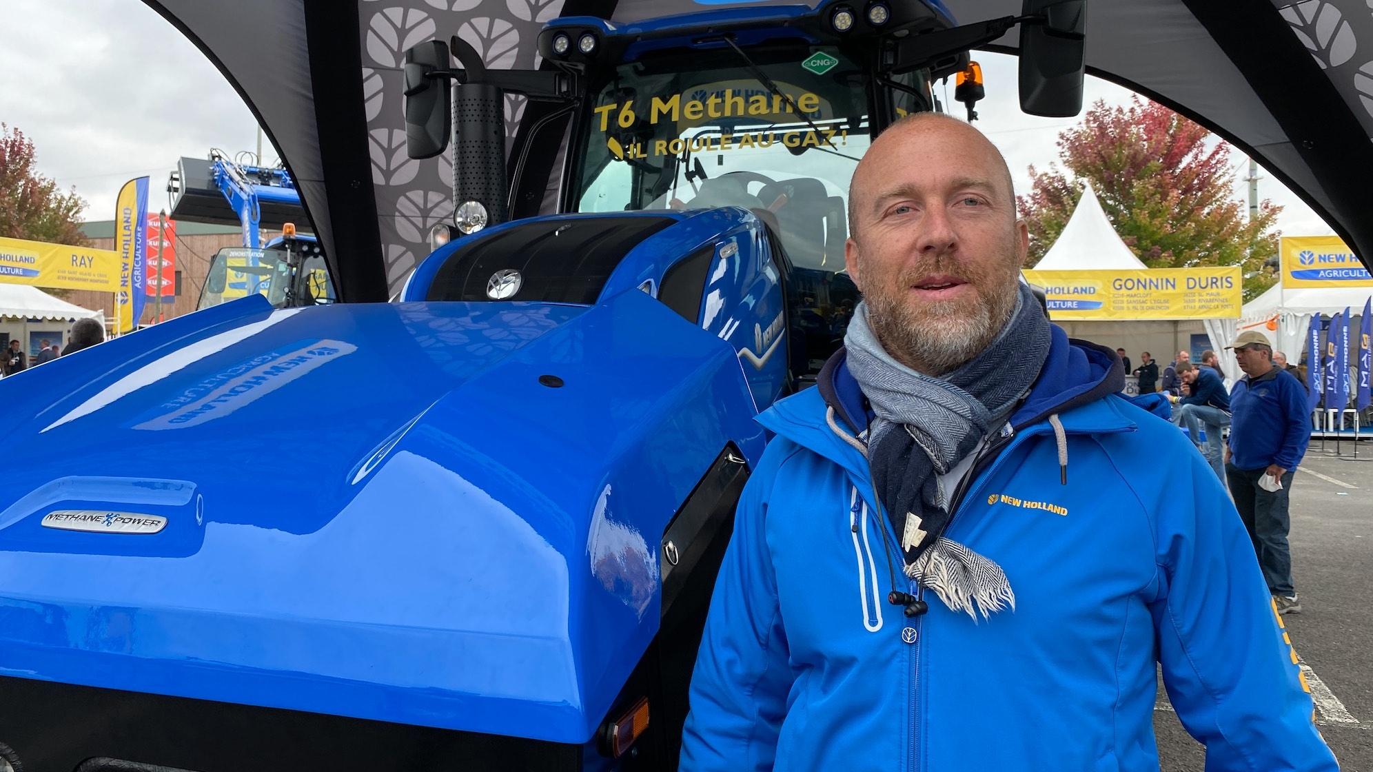 Nicolas Morel, responsable produits carburants alternatifs chez New Holland : « La subvention est un excellent signal envoyé au agriculteurs méthaniseurs, qui seront peut-être ainsi enclins à investir dans une station de distribution de biométhane »