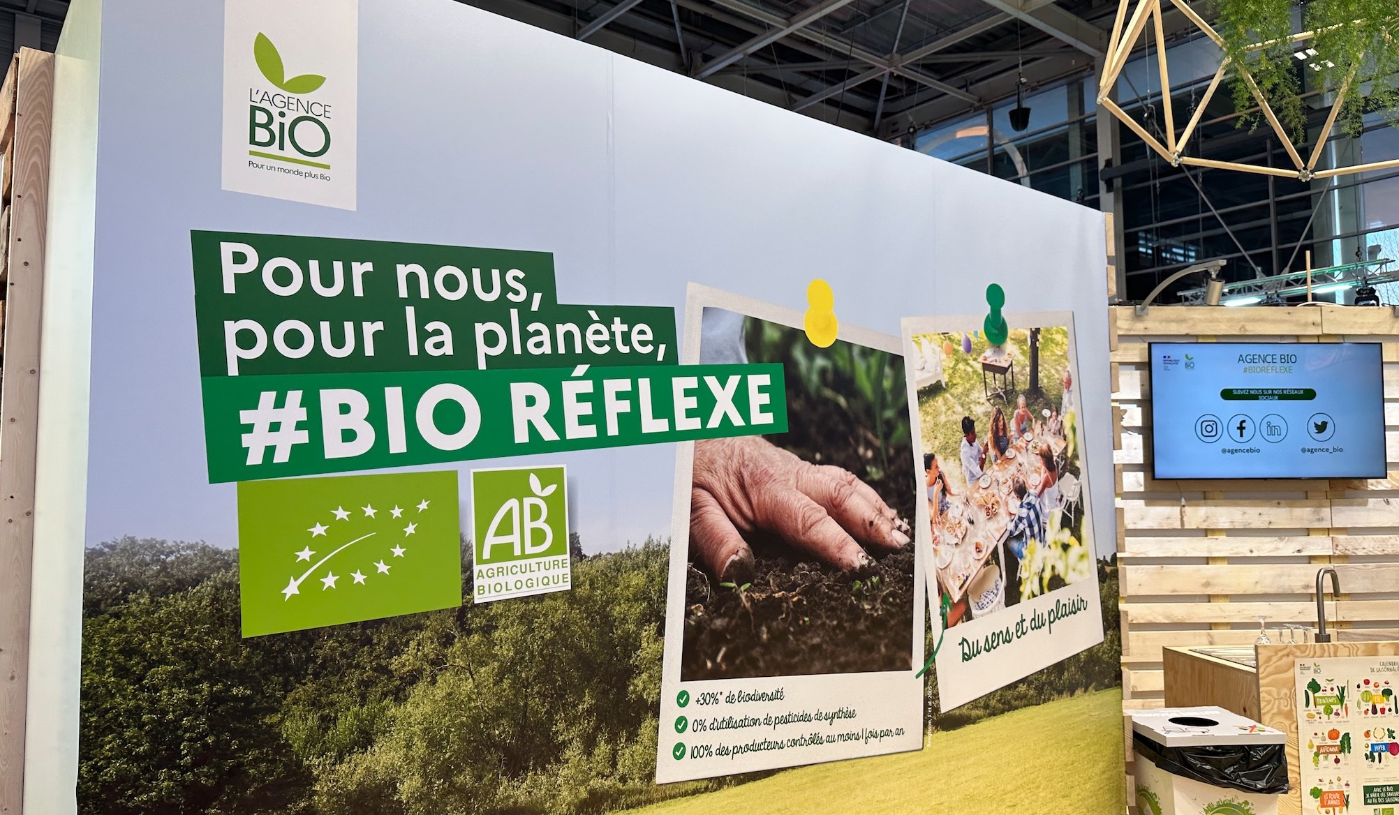 La campagne « Bio Réflexe » va bénéficier d’un abondement de 500.000 euros tandis que 3 millions d’euros issus de France financeront un programme de communication « massif » en faveur de l’AB