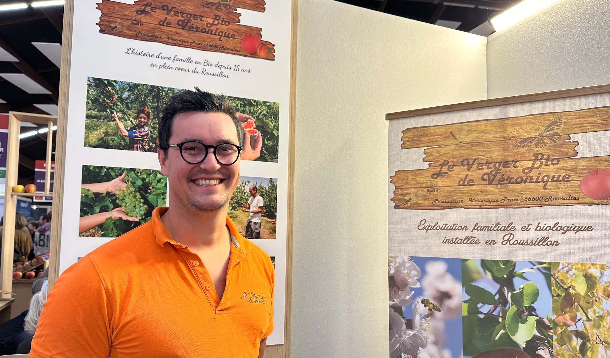 Jean Pratx, dans les allées du medFEL à Perpignan (66) : « Face au changement climatique, le plus important, c’est de produire et de cueillir. Moi, je me débrouillerai toujours pour sortir un prix en bio »