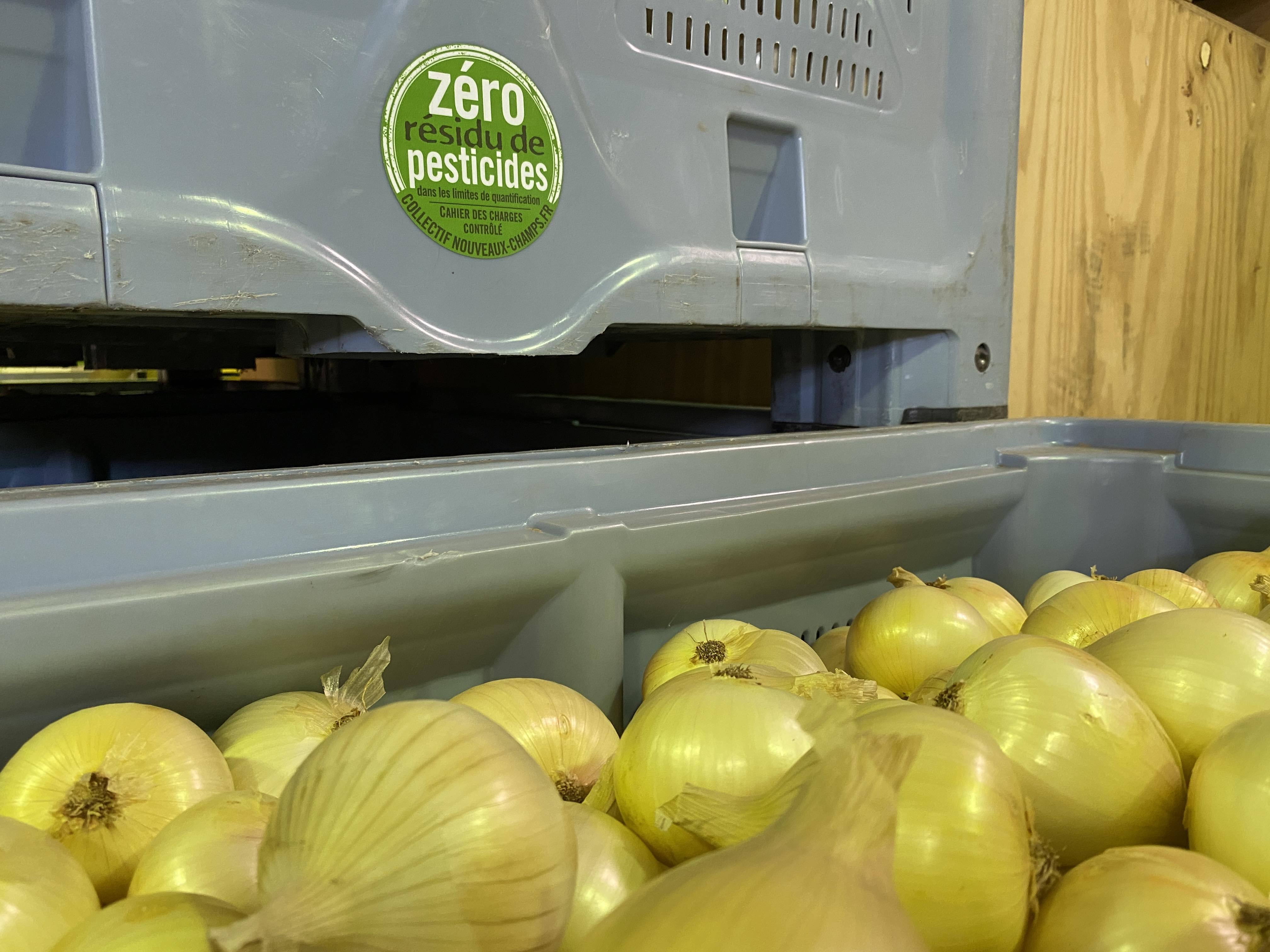 Environ 6% de la production est certifiée zéro résidu de pesticides