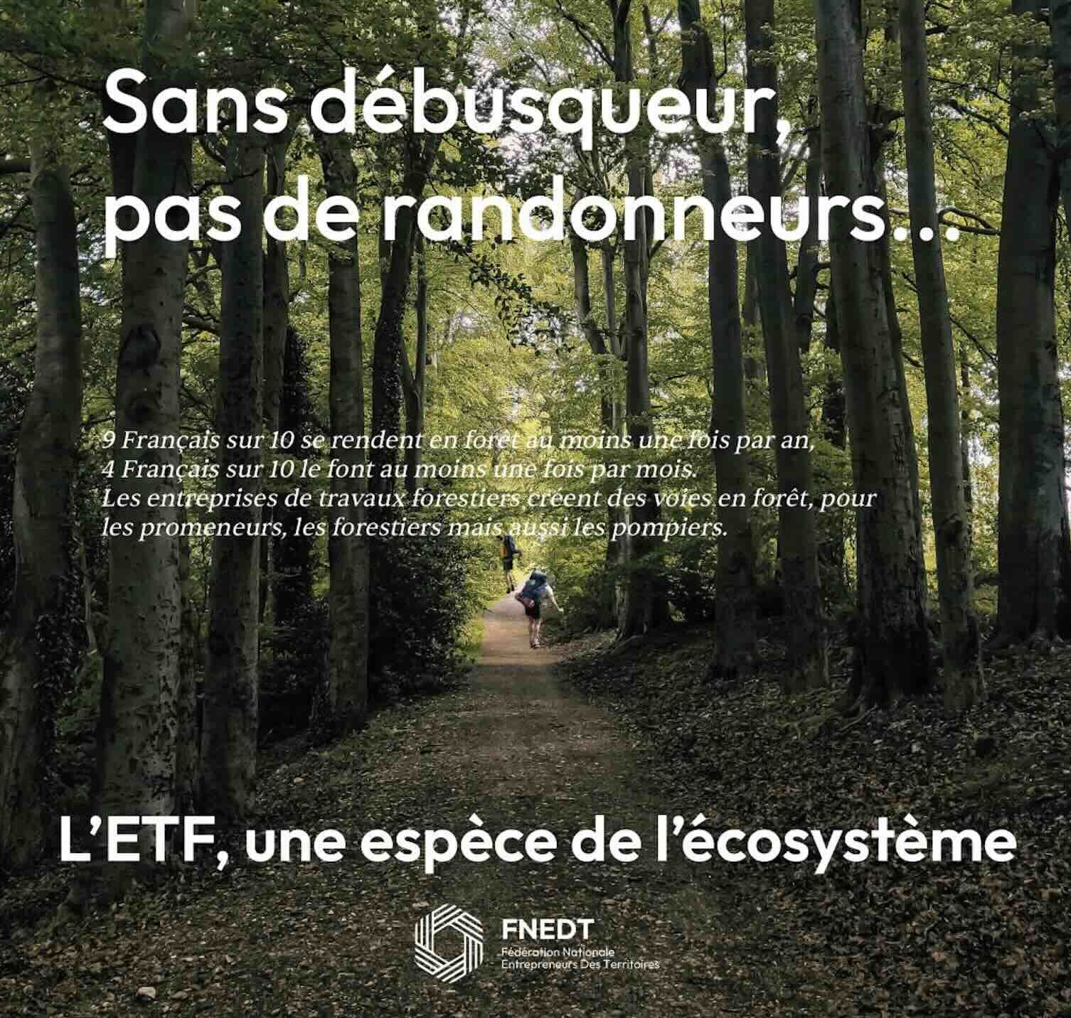 Les activités récréatives génèrent plus de 20 millions de sorties annuelles en forêt (Crédit photo : FNEDT)
