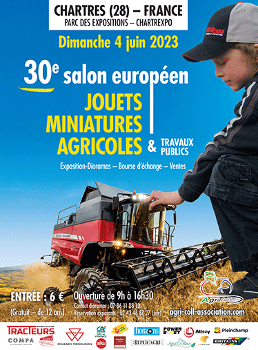 LE PLUS GRAND SALON EUROPÉEN DE MINIATURE AGRICOLE ! (mes plans de  Chartrexpo 2022) 