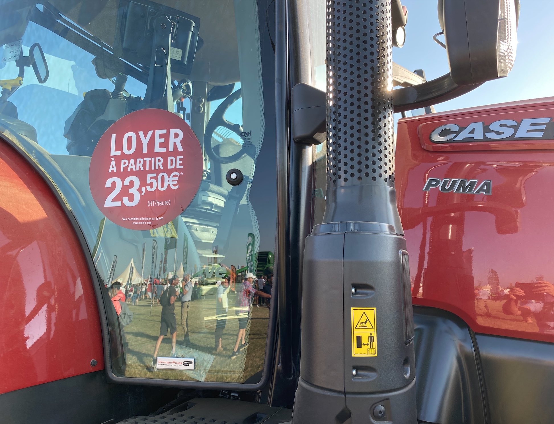A Innov-Agri, les full-liner faisaient état d’une hausse des tarifs comprise entre 5% et 6% (Crédit photo : R. Lecocq)
