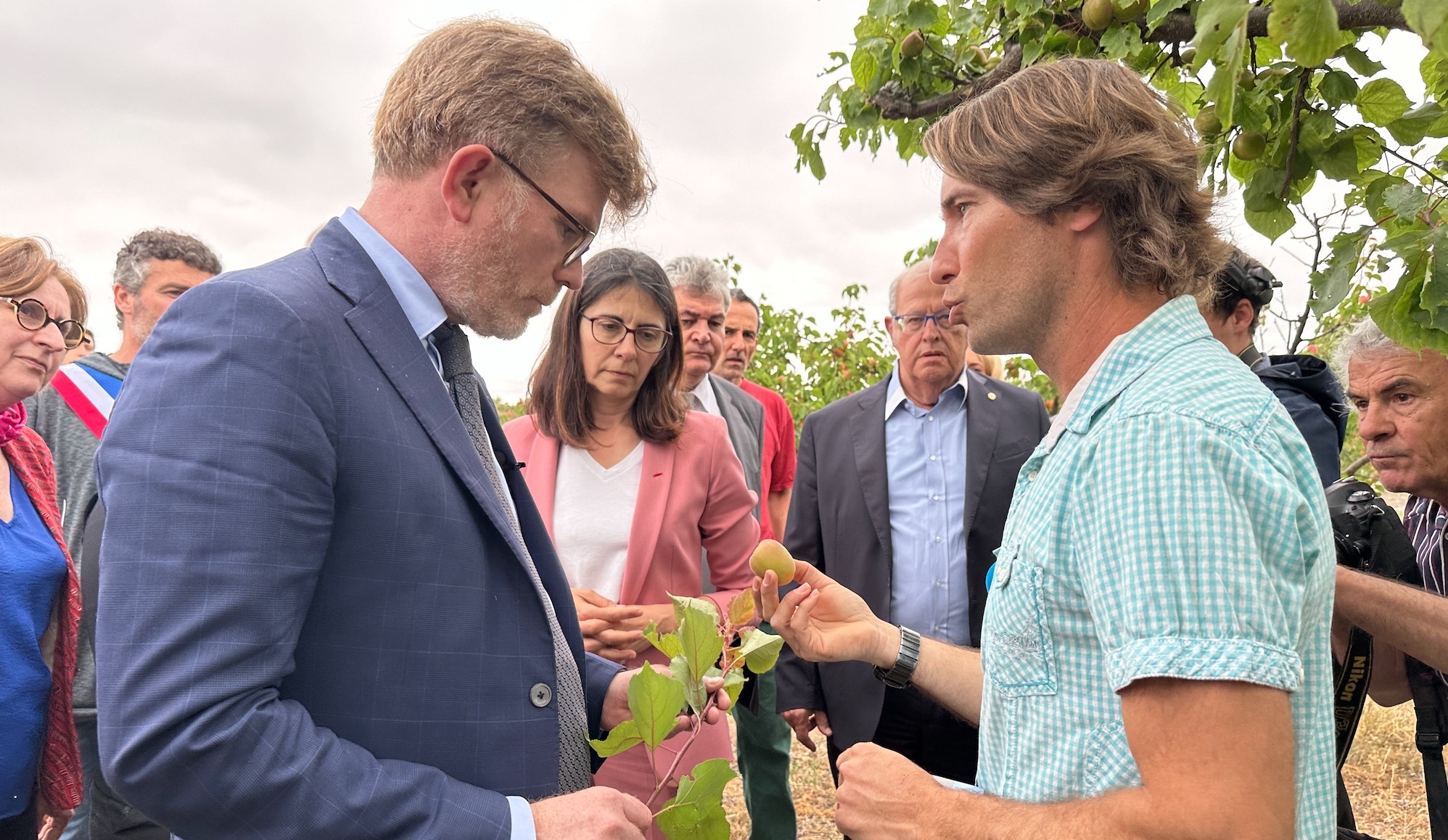 Le 6 mai dernier, le ministre de l’Agriculture Marc Fesneau s’était rendu dans le département pour constater l’impact de la sécheresse