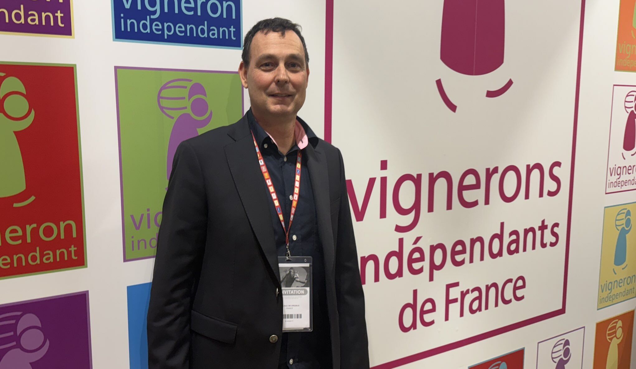 Jean-Marc de Crozals exploite, avec sa épouse Anne, le Domaine des Homs à Rieux-Minervois dans l’Aude (Crédit photo : R. Lecocq)