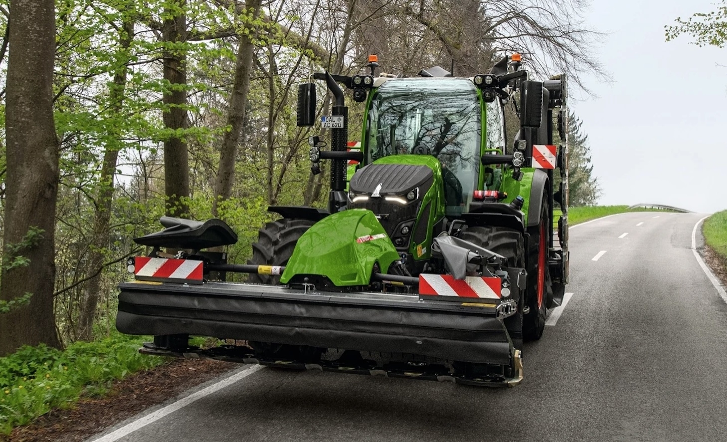 Le Fendt 620 Vario DP est propulsé par le moteur AgcoPower 4 cylindres de 5 litres (Crédit photo : Fendt)