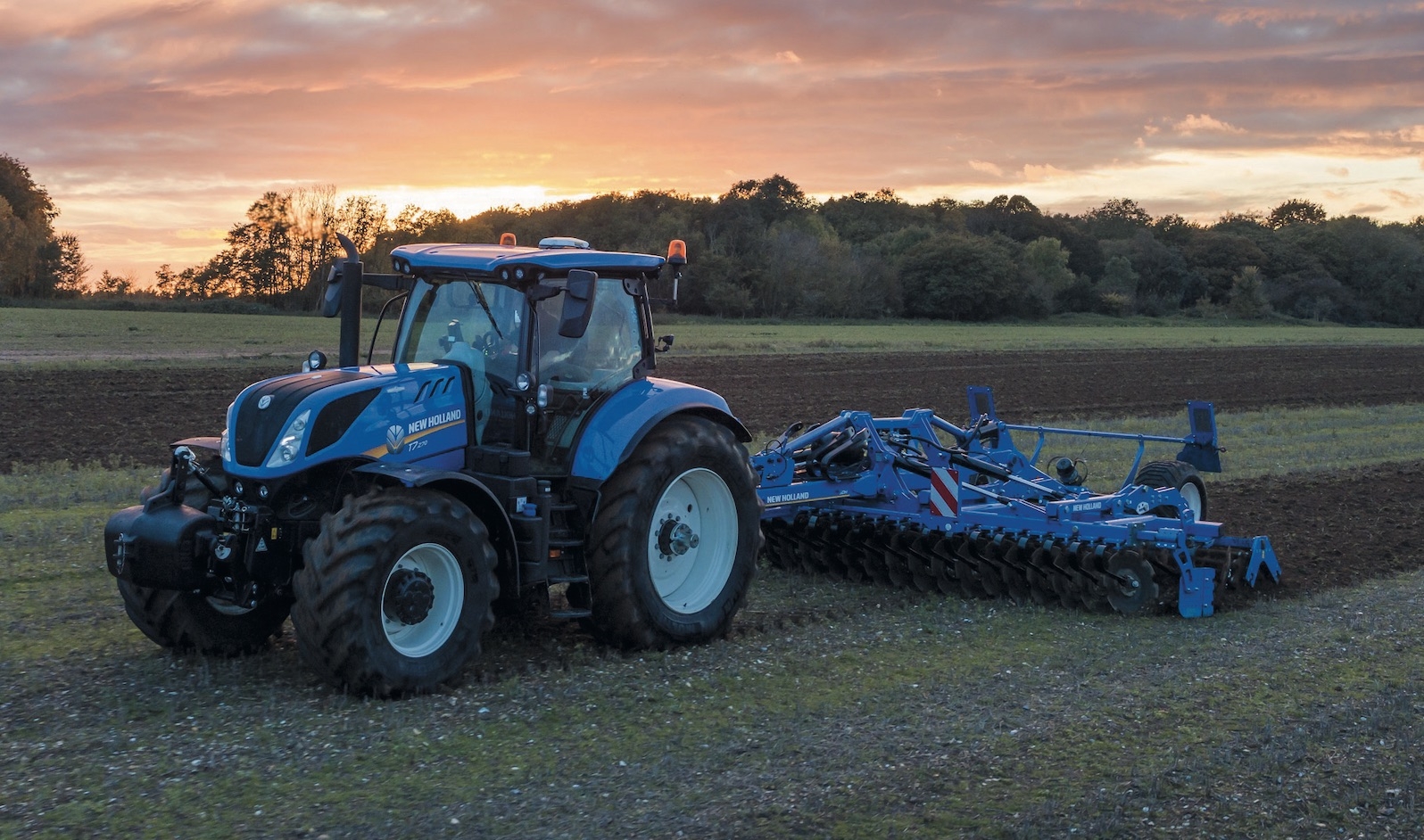 Déchaumeur à disques indépendants (Crédit photo New Holland)