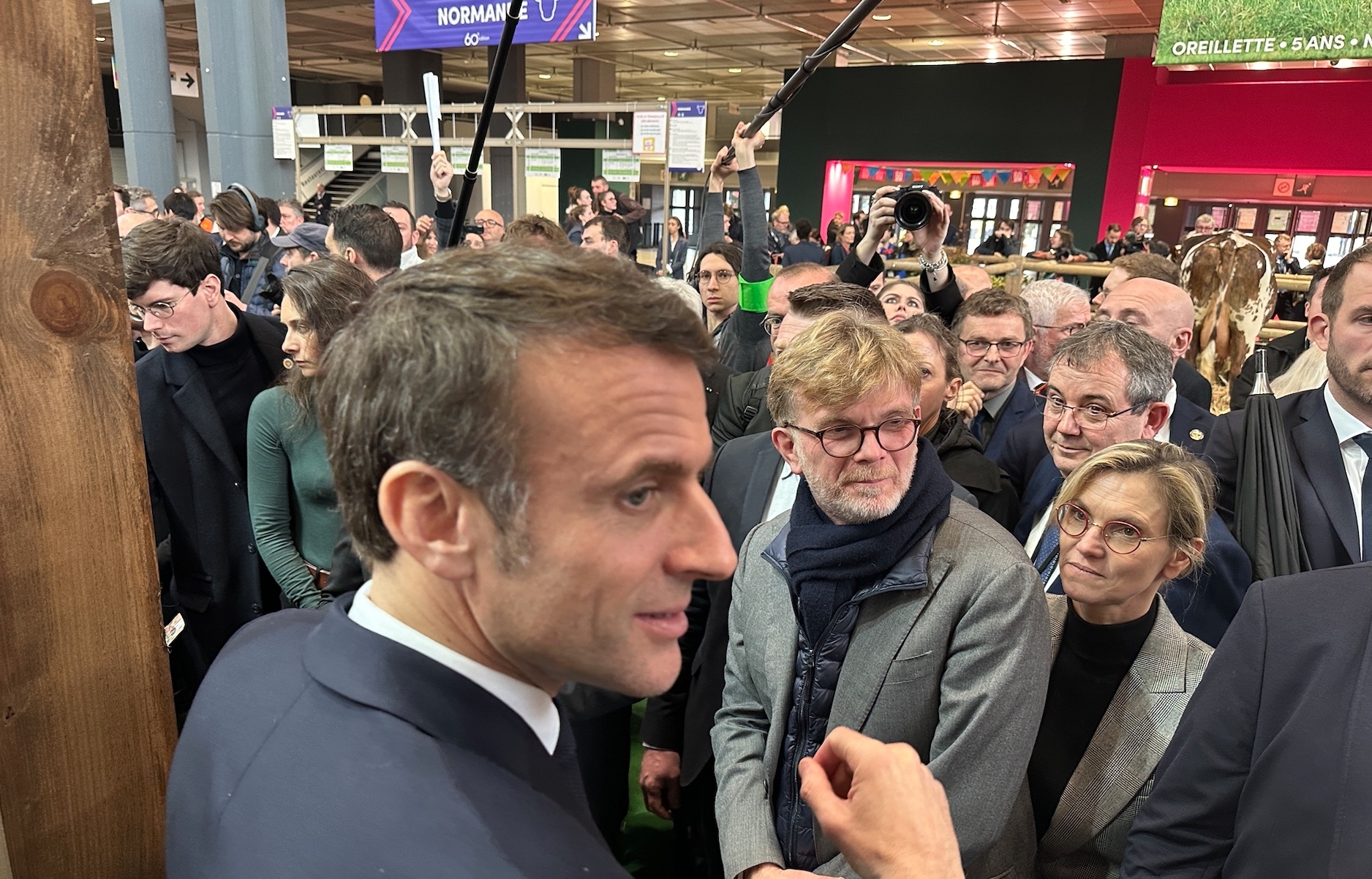 Au Salon de l’agriculture le 24 février 2024