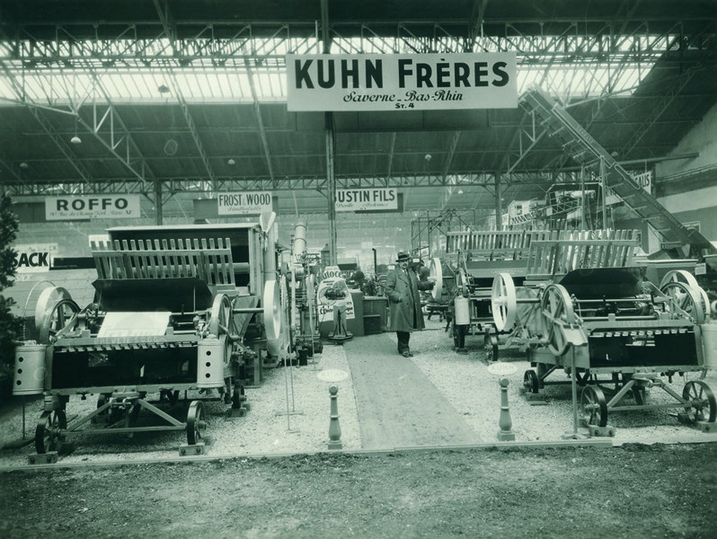 Le stand de Kuhn en 1935 (Crédit photo : Kuhn)