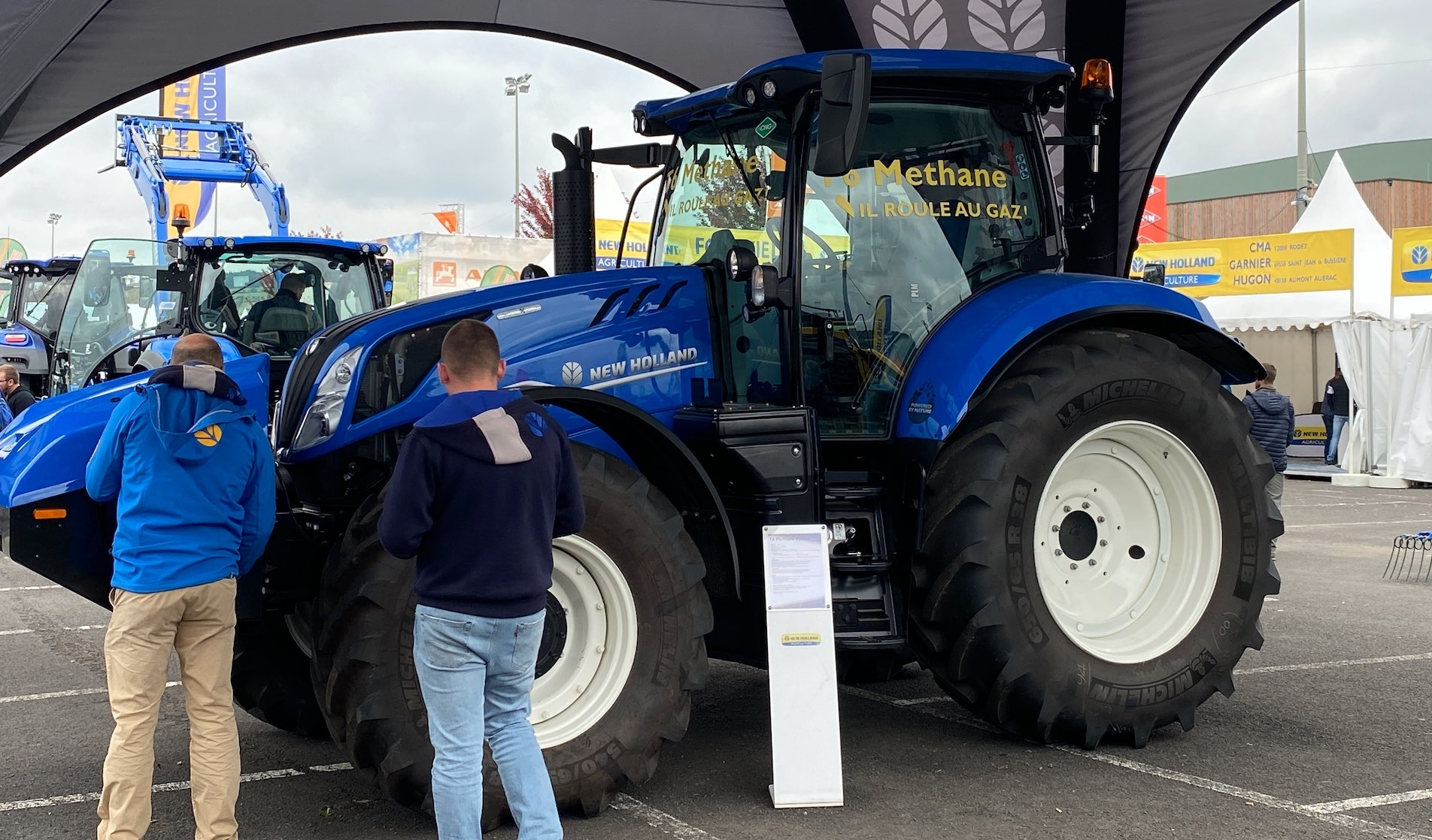 Le T6 Methane offre les mêmes performances que son équivalent diesel (Crédit photo : R. Lecocq)