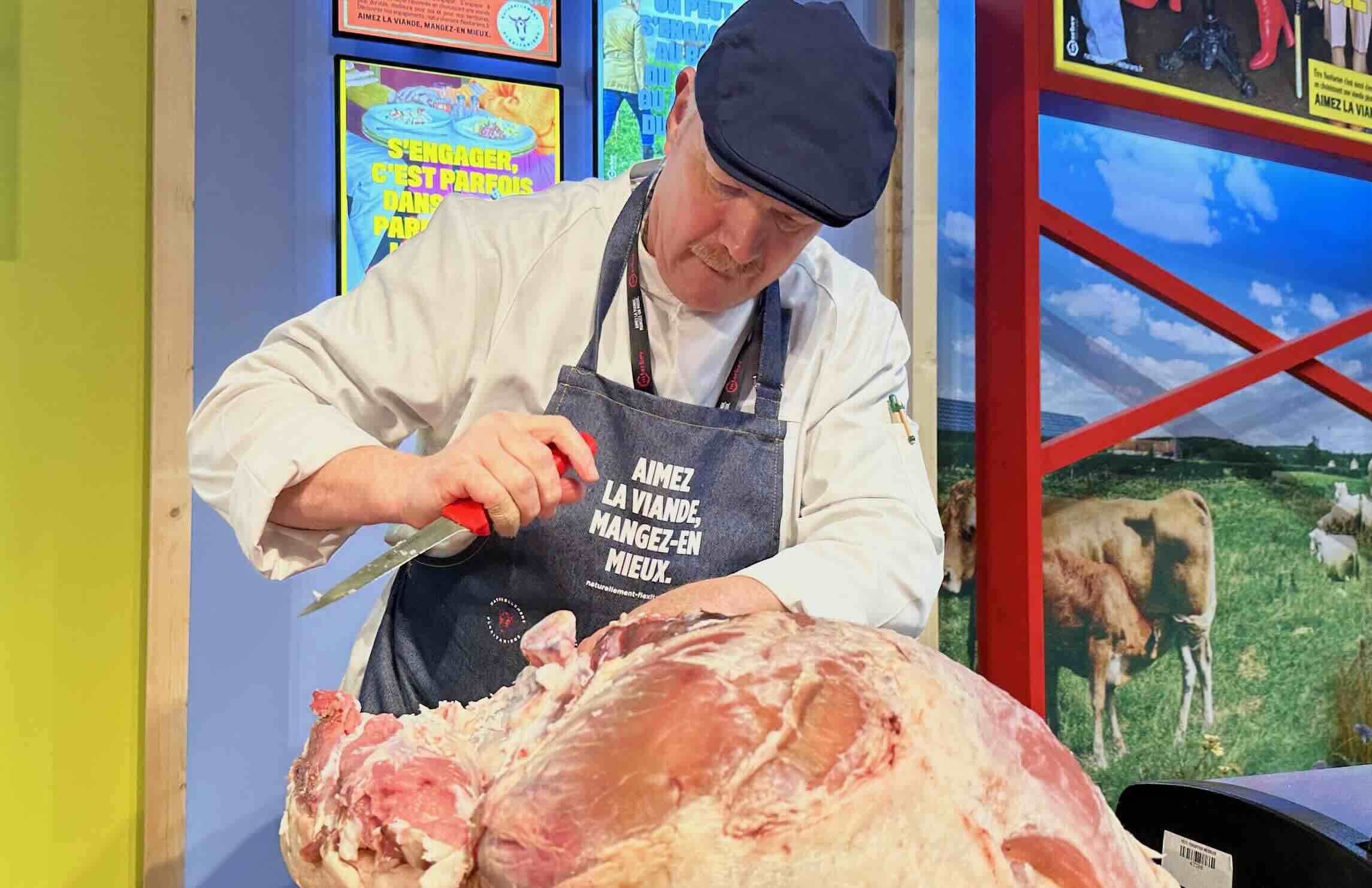 Les produits à base de protéines végétales peuvent emprunter les dénominations « filet », « steak », « saucisse » ou encore « jambon » (Crédit photo : R. Lecocq)