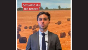 Maxence Devillers, consultant chez Argus Media France (Crédit photo : Louise Delaroa)